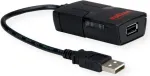 ROLINE USB 2.0 Adapter Type-A Male to Type-A Male Black