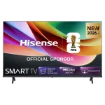 Hisense 32A49S 32 colių (80 cm) i&scaron;manusis televizorius HD Ready DLED 60 Hz 8.5 ms HDR Wi-Fi HDMI USB LAN VESA juodas