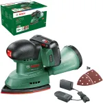 Bosch EasySander 18V-8 belaidis daugiafunkcis &scaron;lifuoklio rinkinys 2.0Ah POWER FOR ALL