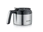 SEVERIN TK 5547 2-Slice Toaster, 800 W, Stainless Steel/Black