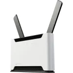 MikroTik Chateau LTE18 - belaidis mar&scaron;rutizatorius - 5 prievadų jungiklis - GigE, 2,5 GigE - Wi-Fi 5, Wi-Fi 6 - dviejų juostų (S53UG+5HAXD2HAXD-TC&EG18-EA)