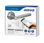 ORNO OR-ZS-850 elektroninė durų rankenos spyna su kodu, IP44, juoda