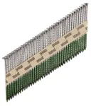 ESSVE STRIPNAILS 34D 3.1x90 BL - 1200 vnt. juostinės vinys, 34&deg;, D galvute, lygiu kotu, &scaron;viesus plienas, 90 mm, 3,1 mm