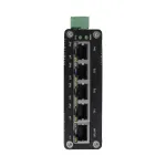 BCS ISP04G01G pramoninis 4 prievadų PoE+ komutatorius su 1 Gigabit kylančiąja nuoroda