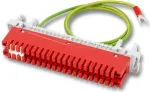 EFB LSA Grounding Bar 2/34 34-Pole for Round Bar Mounting