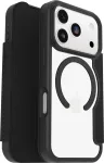 OtterBox React Folio MagSafe, skirta iPhone 17 Pro, Black Crystal &ndash; Clear/Black