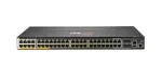HPE Aruba 2930M 40G 8 HPE Smart Rate PoE+ 1-slot Switch - Valdomas L3 jungiklis - 36x 10/100/1000 PoE+ + 4x Combo + 8x 1/2.5/5/10GBase-T PoE+ - Montuojamas į stelažą - PoE+ (1440 W)