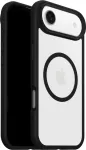 OtterBox React MagSafe for Apple iPhone Air - Black Crystal (Clear/Black)