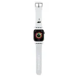 Karl Lagerfeld 3D Rubber Karl Head Apple Watch Strap 42/44/45/49mm White