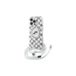Karl Lagerfeld KLHMP16LHCKCKLCT iPhone 16 Pro 6,3 col. Perforuotas kietas dėklas IML Crossbody Monogram Karl & Choupette Head MagSafe