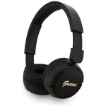 Guess Metal Logo Script belaidės Bluetooth 5.3 ausinės, juodos