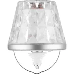 REV LED butelio formos lempa su baterija Lamprusco Cristal RGBW