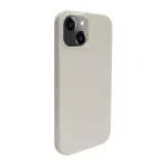 iLike Apple iPhone 14 Silicone Plastic Case Eco Print Design White