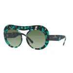 GIORGIO ARMANI Moteri&scaron;ki Akiniai nuo Saulės AR8178-56558E Cat Eye Havana Rudi Gradientiniai 56/16/140 mm