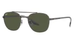 Ray-Ban RB3688 Akiniai Gunmetal Green G-15 57mm