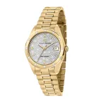 Chiara Ferragni moteri&scaron;kas laikrodis R1953100512, 32 mm, rožinis ciferblatas, sidabrinė Milanese apyrankė