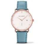 PAUL HEWITT Grand Atlantic vyri&scaron;kas laikrodis PHTGARW23S 42mm sidabrinis nerūdijančio plieno tinklelis
