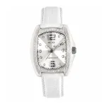 Chronotech Women's RW0002 Analog Quartz Watch 35mm White Leather