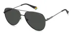 POLAROID PLD6187SKJ1G0 Unisex Sunglasses Havana Green 60/18/145 mm