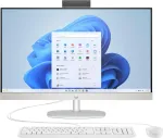 HP 27-cr0501ng 27 colių &bdquo;All-in-One&ldquo; kompiuteris, AMD Ryzen 5 7520U, 8 GB RAM, 512 GB SSD, Snow White