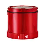 WERMA KombiSIGN 71 Signal Light Element - Red - LED - 24 V AC/DC - IP65 - 50,000 h - Polycarbonate