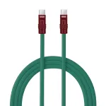 Newell USB-C į USB-C laidas 100W 2m Silikoninis Žalia-Bordo
