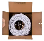 Lanberg LCU6-12CU-0305-S tinklo kabelis 305 m Cat6 U/UTP (UTP) pilkas