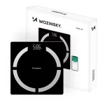 Wozinsky WIWL-30 i&scaron;maniosios kūno sudėties svarstyklės su Bluetooth, juodos