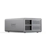 ORICO 9828RU3 2-jų diskų RAID DAS korpusas 2.5/3.5 inch SATA HDD/SSD, USB 3.0, pilkas