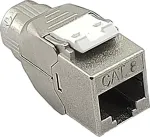 ROLINE Keystone Cat.8/Class I Shielded Super Slim Toolless Modulis