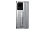 Samsung Galaxy S20 Ultra Protective Standing Cover Case Sidabrinis