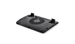 DeepCool Wind Pal Mini au&scaron;inimo stovas ne&scaron;iojamam kompiuteriui 39,6 cm (15,6 inch) 1000 RPM Juodas