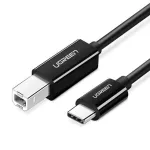 USB kabelis Ugreen 50446 USB 2.0 2 m USB C &ndash; Mini-USB B juodas