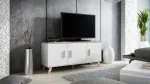 Cama sideboard LOTTA 150 3D Balta + sonoma oak