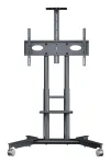 ONKRON TS1571-G mobilus televizoriaus stovas 32&ndash;75 colių, grafito spalvos