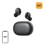 QCY Melobuds A30 belaidės ausinės (juodos) &ndash; aktyvus triuk&scaron;mo slopinimas, Bluetooth 5.3, IPX5, 30 val. baterija