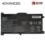 &bdquo;Extra Digital Advanced&ldquo; ne&scaron;iojamojo kompiuterio baterija, skirta HP BK03XL &ndash; 3400 mAh, 11,55 V, 39,3 Wh, 3 elementai, juoda