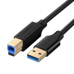 UGREEN US210 USB 3.0 A&ndash;B laidas, 2 m, juodas