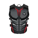 bHaptics TactSuit Air Onyx haptinė liemenė su 40 vibracijos variklių, Bluetooth, USB-C, kvėpuojančiu tinkleliu, juoda