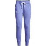 Moterų Under Armour Rival Fleece kelnės Cosmic Purple / White XS