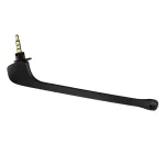 R&Oslash;DE NTH-Mic nuimamas mikrofonas ausinėms NTH-100, 5 g, juodas