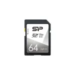 Silicon Power 64GB SDXC UHS-I U3 V30 atminties kortelė - 100MB/s skaitymas, 80MB/s įra&scaron;ymas, 4K vaizdo įra&scaron;as