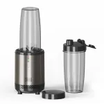 BLACK+DECKER ES9120160B asmeninis blenderis 1000W su 2x 600ml Tritan buteliais ir kelioniniais dangteliais