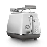Skrudintuvas De'Longhi CTOC2103.W 2 riekėms 900 W Baltas Nerūdijantis plienas