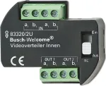 Busch-Jaeger 2CKA008300A0042 vaizdo skirstytuvas Busch-Welcome durų komunikacijos sistemai, DIN bėgelio montavimas, 4 i&scaron;ėjimai