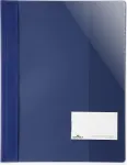DURABLE A4+ ataskaitų segtuvas su žymėjimo langeliu 90x57 mm, permatomas, 25 vnt. paketas 269007
