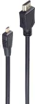 shiverpeaks BS77470-0.5-3 High Speed HDMI kabelis su Ethernet - Type A į Micro HDMI (Type D), 0,5 m, juodas