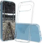 JT Berlin BackCase Pankow Clear, skaidrus TPU apsauginis dėklas, skirtas Google Pixel 9 Pro XL, 11085