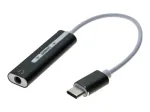 Exertis Connect USB-C į 3,5 mm garso adapteris - 24 kontaktų USB-C ki&scaron;tukas į stereo mini-phone lizdą (921555)