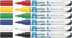 Schneider Paint-It 310 V1 akrilo žymeklių rinkinys, įvairių spalvų, 2,0 mm apvalus antgalis, 6 vnt. (120195)